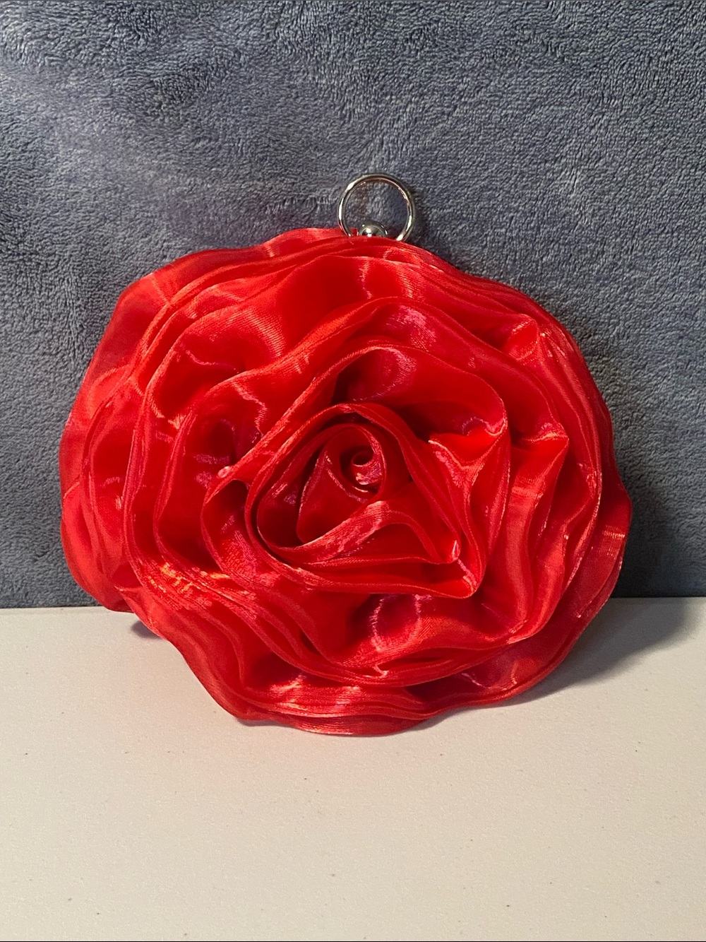 Red Rose Evening Clutch